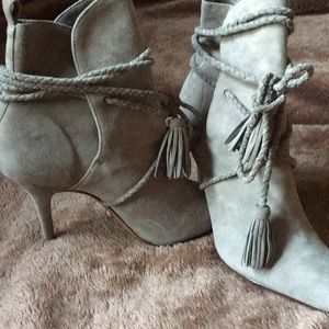 Suede Booties